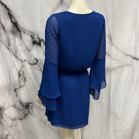 White House black market dress royal blue - Picture 6 of 8